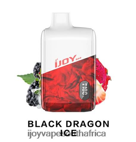 FB4P177 iJOY Bar IC8000 Disposable - iJOY vape price Black Dragon Ice