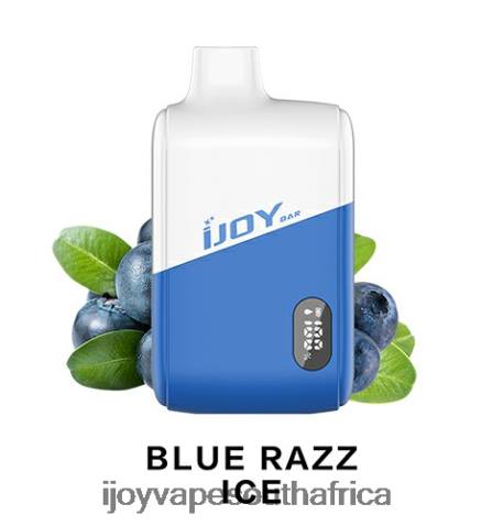 FB4P179 iJOY Bar IC8000 Disposable - iJOY vape shop Blue Razz Ice