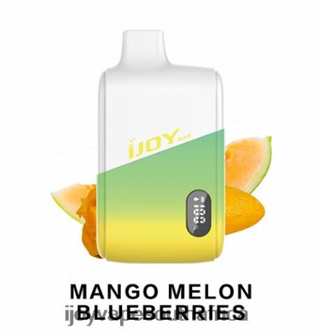 FB4P186 iJOY Bar IC8000 Disposable - iJOY vape flavors Mango Melon Blueberries