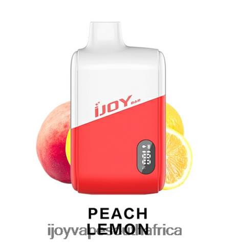 FB4P190 iJOY Bar IC8000 Disposable - iJOY vape South Africa Peach Lemon