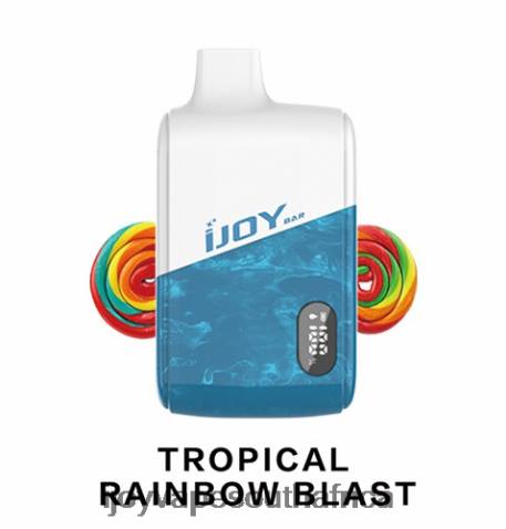 FB4P197 iJOY Bar IC8000 Disposable - iJOY vape price Tropical Rainbow Blast