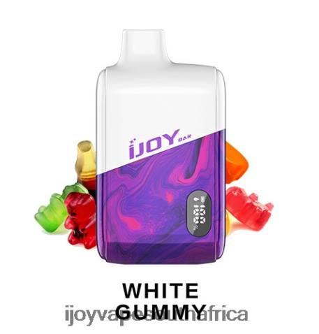FB4P199 iJOY Bar IC8000 Disposable - iJOY vape shop White Gummy