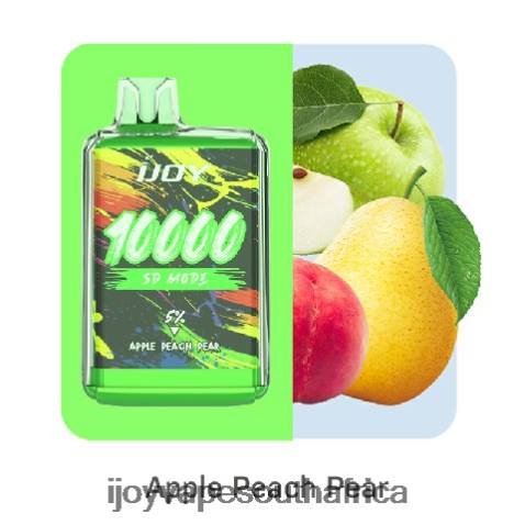 FB4P160 iJOY Bar SD10000 Disposable - iJOY vape South Africa Apple Peach Pear