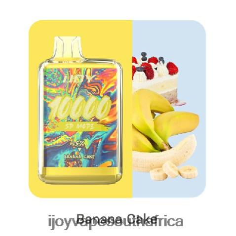 FB4P161 iJOY Bar SD10000 Disposable - best iJOY flavor Banana Cake