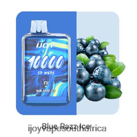 FB4P162 iJOY Bar SD10000 Disposable - iJOY bar flavors Blue Razz Ice