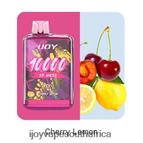 FB4P164 iJOY Bar SD10000 Disposable - iJOY flavors vape Cherry Lemon