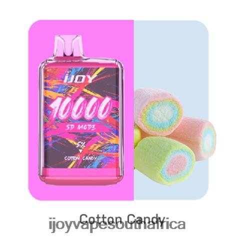 FB4P165 iJOY Bar SD10000 Disposable - iJOY vape cape town Cotton Candy