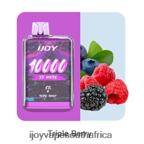 FB4P173 iJOY Bar SD10000 Disposable - iJOY disposable vape Triple Berry