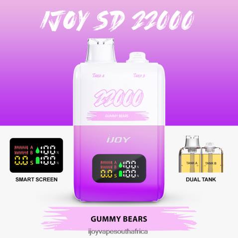 FB4P154 iJOY SD 22000 Disposable - iJOY flavors vape Gummy Bears