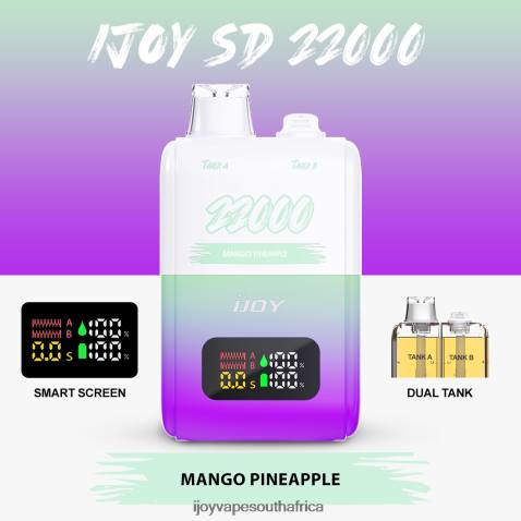 FB4P157 iJOY SD 22000 Disposable - iJOY vape price Mango Pineapple